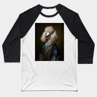 Royal Portrait of a Poodle Baseball T-Shirt